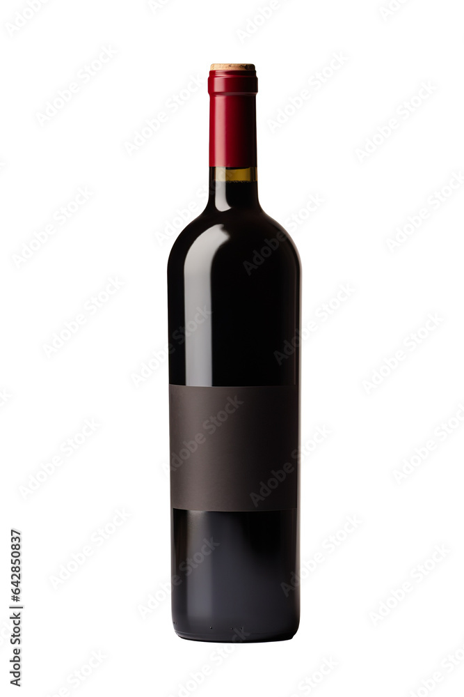 a bottle of red wine isolated on a white background PNG a bottle of red wine isolated on a white background PNG