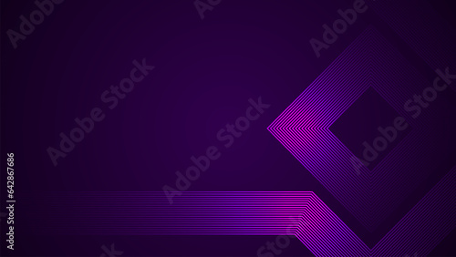Dark violet simple abstract background with lines in a geometric style as the main element.