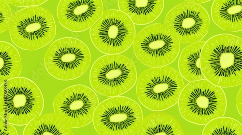 kiwi sliced background