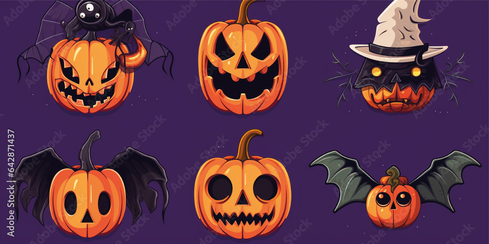halloween background with pumpkins halloween background with pumpkins