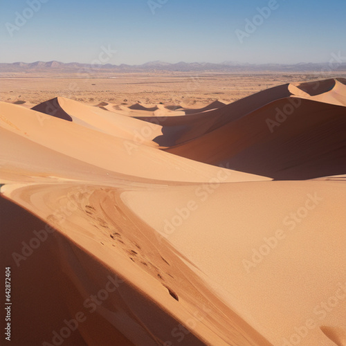 広大で不毛な砂漠