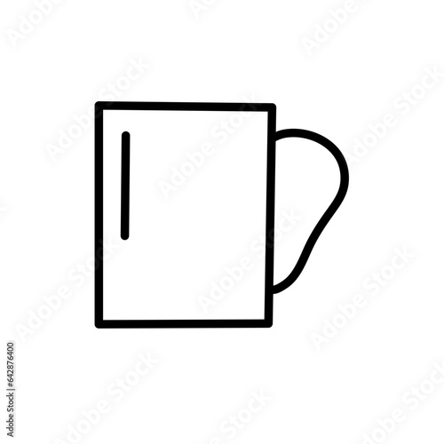 cup of coffe icon vector 