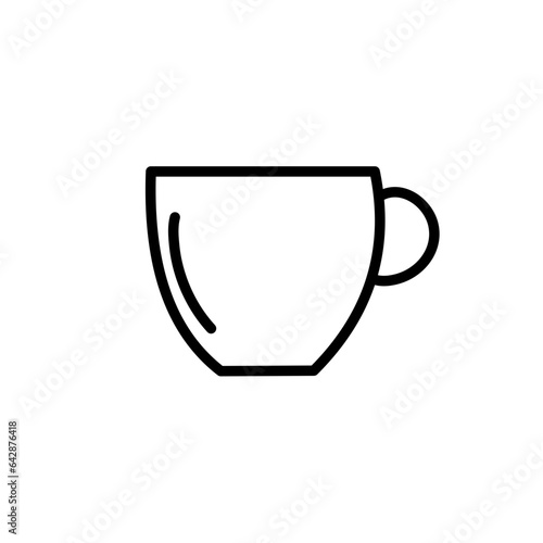 cup of coffe icon vector 