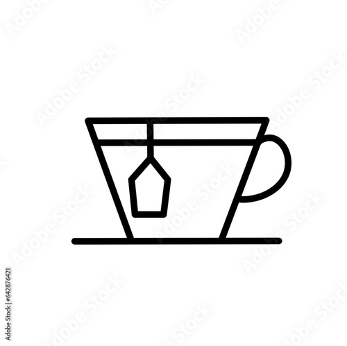 cup of coffe icon vector 