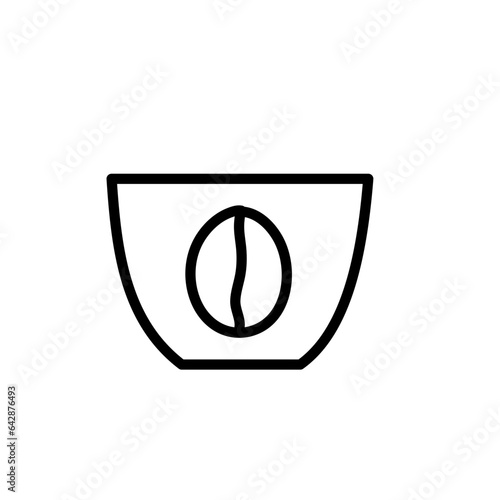 cup of coffe icon vector 
