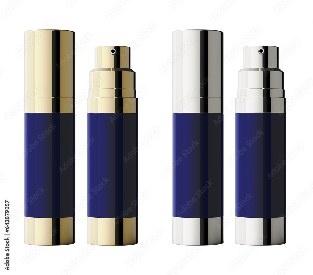 cosmetic bottle, 3D render image cosmetic bottle, 3D render image