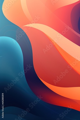 Sculpting Emotions with Chromatic Waves Abstract and Colorful Backgrounds in Creative Harmony Ephemeral Resonance of Colorful Waves Abstract and Wavy Backgrounds as Timeless Artistry