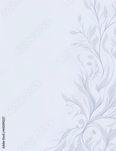 abstract floral background with flowers