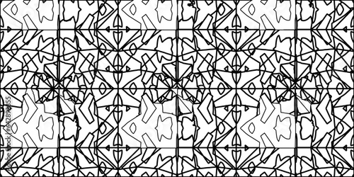 White background with striped shapes. Texture with figures from lines.Line shape design.Abstract background for web page, textures, card, poster, fabric, textile. Monochrome graphic repeating design. 