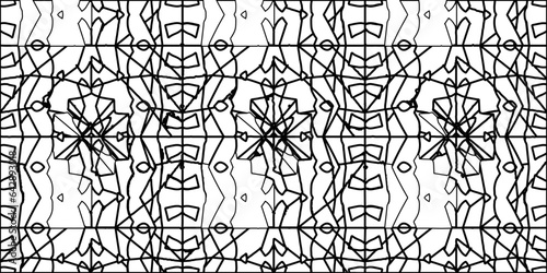 White background with striped shapes. Texture with figures from lines.Line shape design.Abstract background for web page, textures, card, poster, fabric, textile. Monochrome graphic repeating design. 