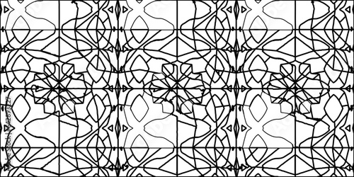 White background with striped shapes. Texture with figures from lines.Line shape design.Abstract background for web page, textures, card, poster, fabric, textile. Monochrome graphic repeating design. 