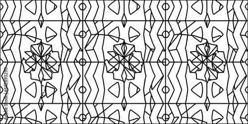 White background with striped shapes. Texture with figures from lines.Line shape design.Abstract background for web page, textures, card, poster, fabric, textile. Monochrome graphic repeating design. 