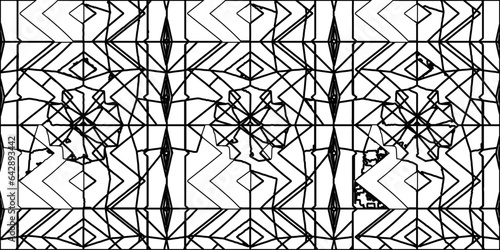 White background with striped shapes. Texture with figures from lines.Line shape design.Abstract background for web page, textures, card, poster, fabric, textile. Monochrome graphic repeating design. 