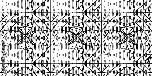 White background with striped shapes. Texture with figures from lines.Line shape design.Abstract background for web page, textures, card, poster, fabric, textile. Monochrome graphic repeating design. 