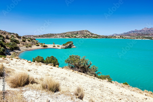 Bramian Lake in Ierapetra, Crete, Greece photo