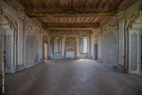Cursed Renaissance Manor: Unveiling the Haunting Mysteries of an Abandoned Villa in Emilia Romana, Italy © Arkadiusz