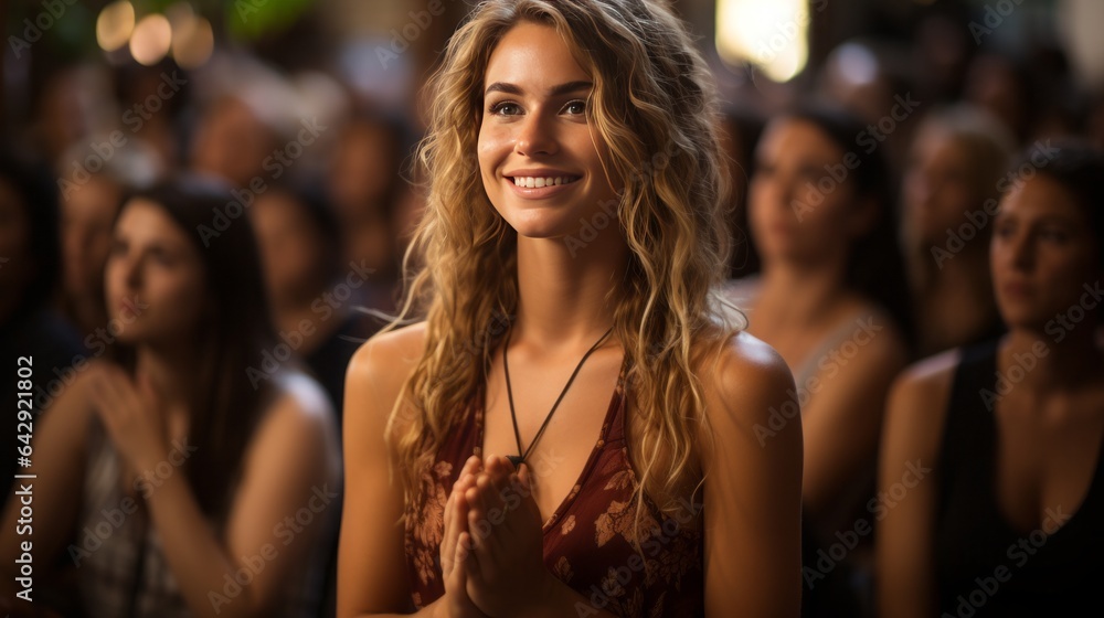 Uma_mulher_est_em_postura_de_ltus_sentada_sobre_uma_esteira Uma_mulher_est_em_postura_de_ltus_sentada_sobre_uma_esteira