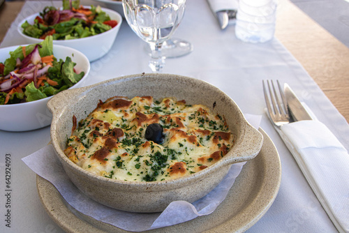 Bacalhau com nata, cream codfish