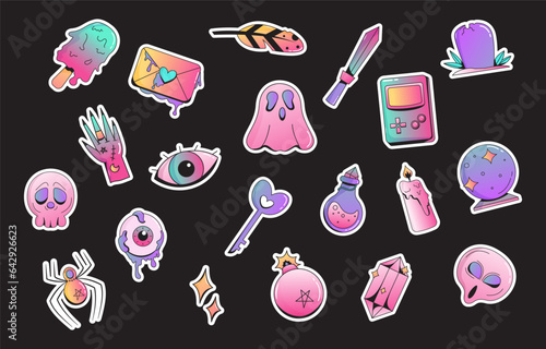 Goth Aesthetic Sticker Element