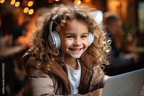 portrait of a child who is excited about learning