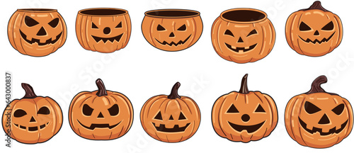 Halloween Pumpkin vector illustration
