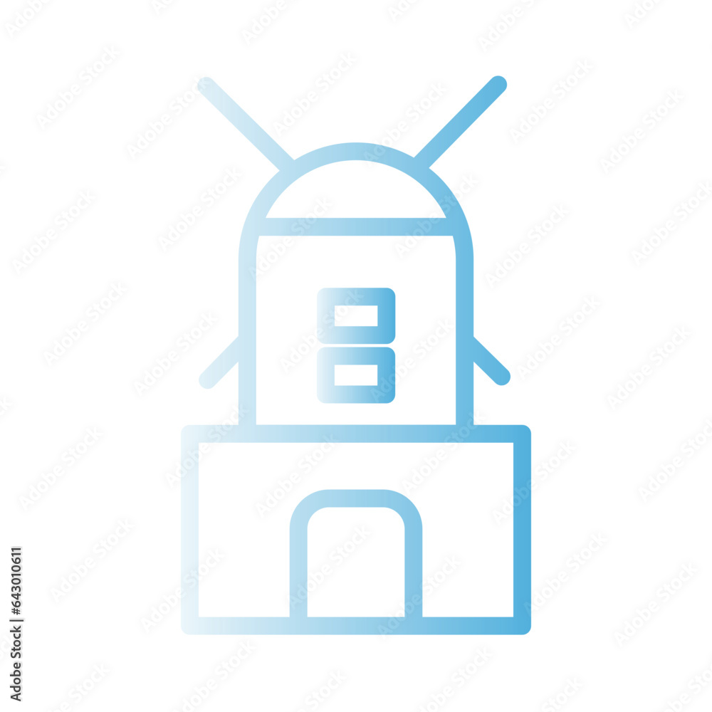 House Village Windmill Icon House Village Windmill Icon