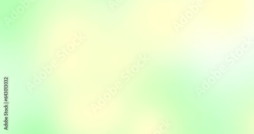 黄色と緑色の変化する抽象的なグラデーション背景素材