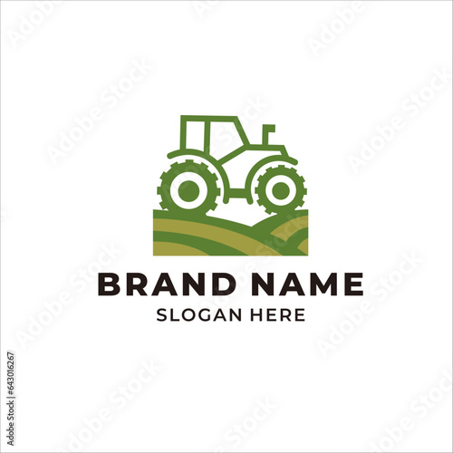 vector logo design for agriculture, agronomy vector illustration 