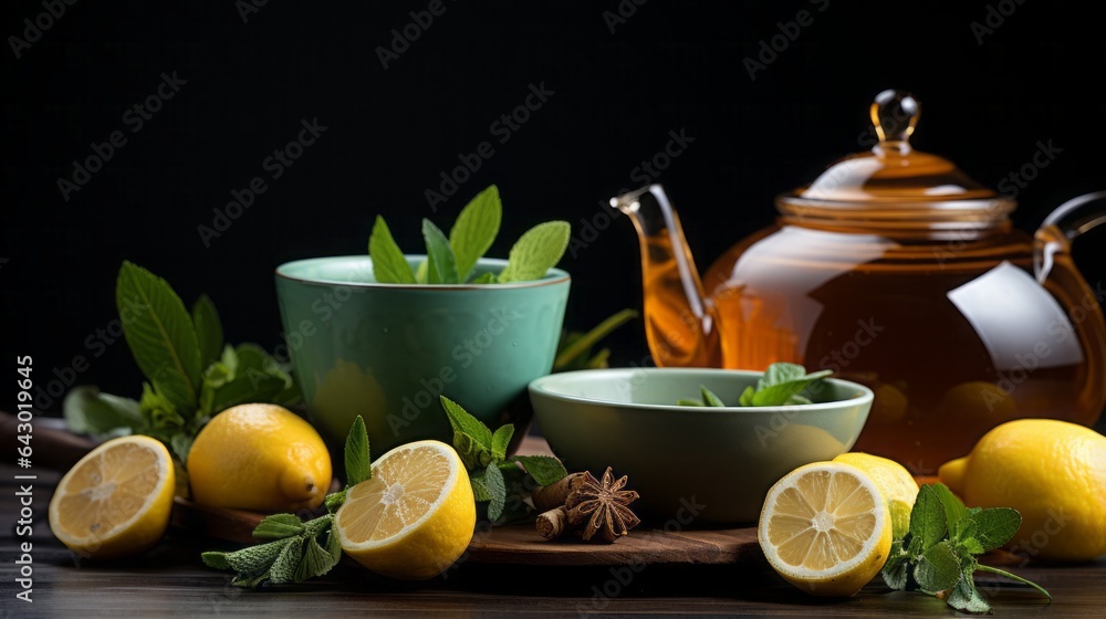 Japanese_chinese_tea_teapot_lemon_ginger_mint_honey Japanese_chinese_tea_teapot_lemon_ginger_mint_honey