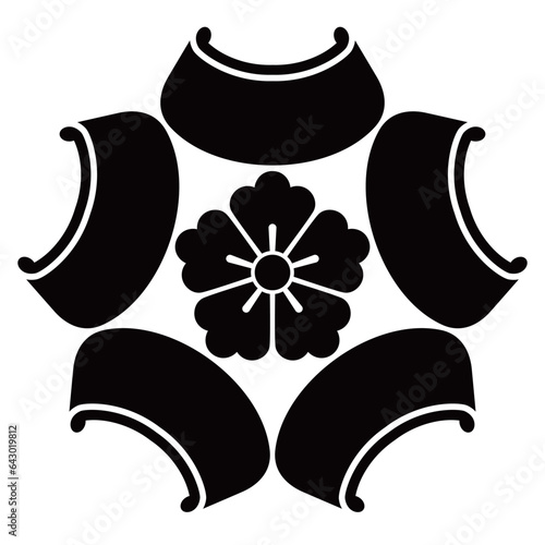家紋です。五瓜崩しといいます。