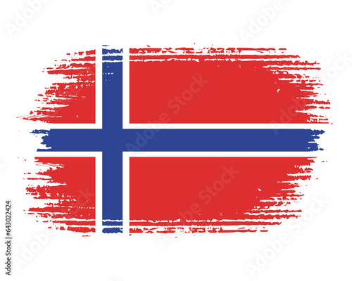 brush flag norway transparent background, norway brush watercolour flag design template element PNG file norway flag photo