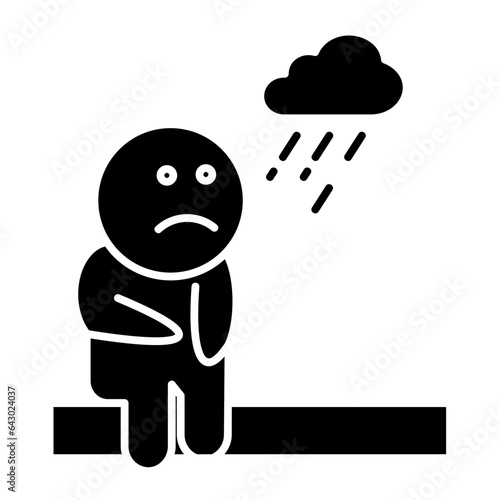 Loneliness Icon