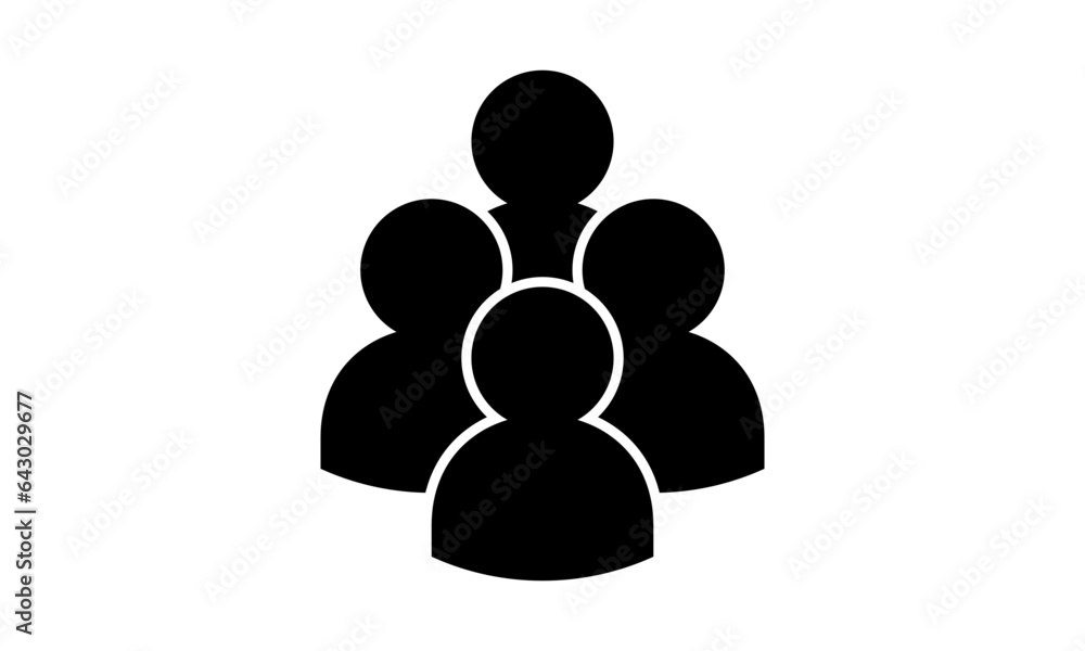 Human figure icon illustration Human figure icon illustration