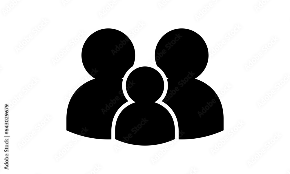 Human figure icon illustration Human figure icon illustration