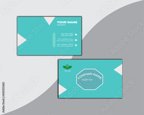 corporate business card special design for personal identity	
