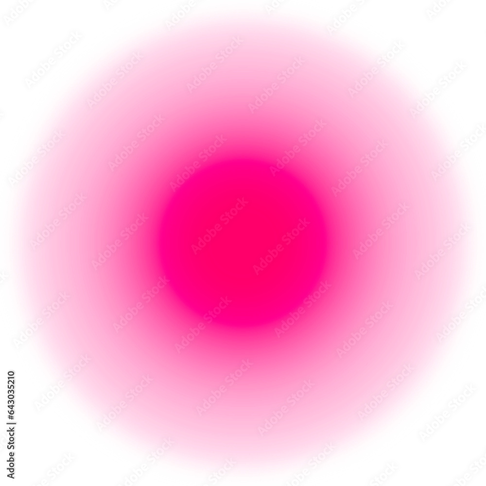 Blurred pink gradient transparent circle background. Blurred pink gradient transparent circle background.