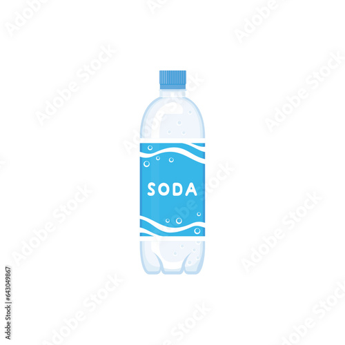 ソーダのペットボトル　500ml