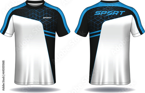 Soccer jersey template.sport t-shirt design.
