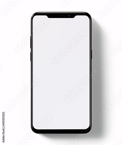 smarthphone with blank screen