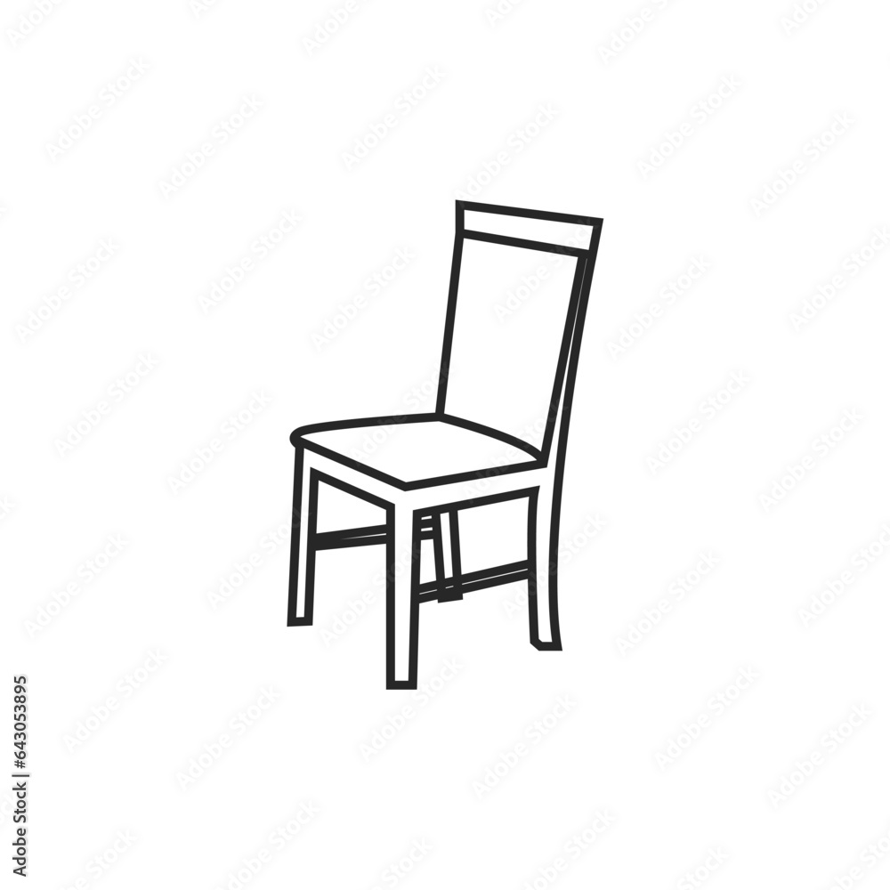 chair logo icon chair logo icon