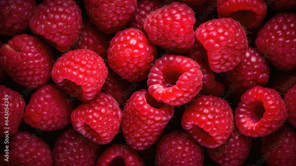 Raspberry background Raspberry background