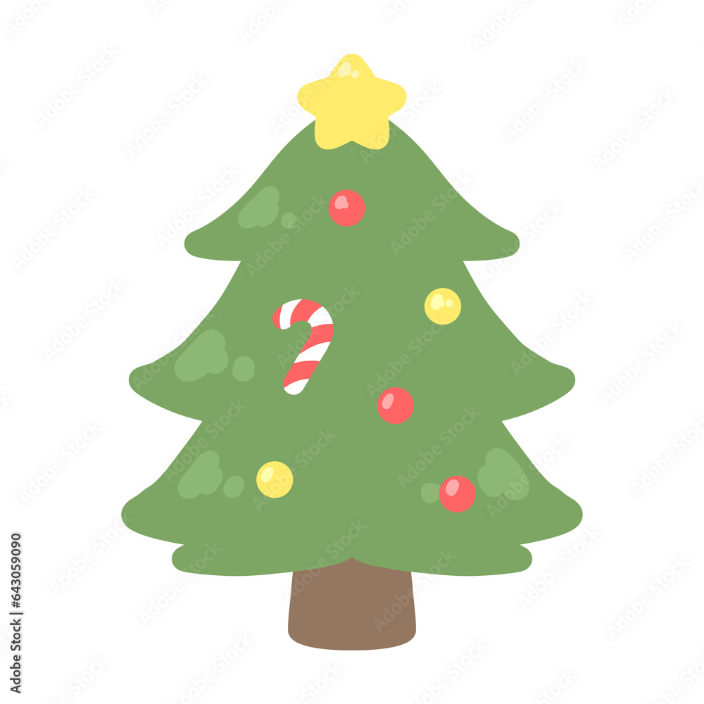 デコレーションクリスマスツリー⭐︎PNG デコレーションクリスマスツリー⭐︎PNG