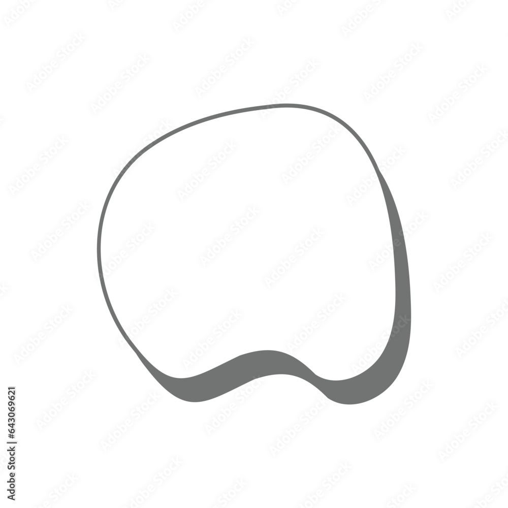 Blob with Shadow Element Blob with Shadow Element