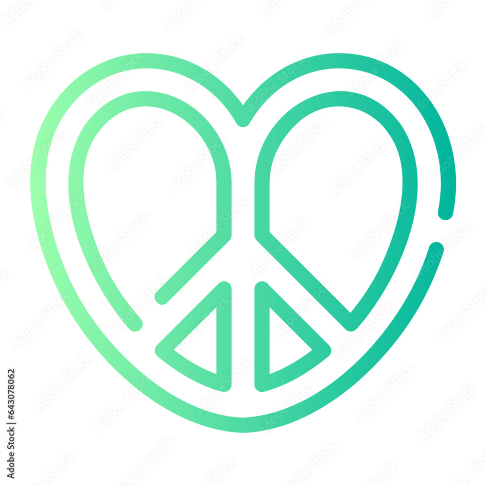 heart gradient icon heart gradient icon