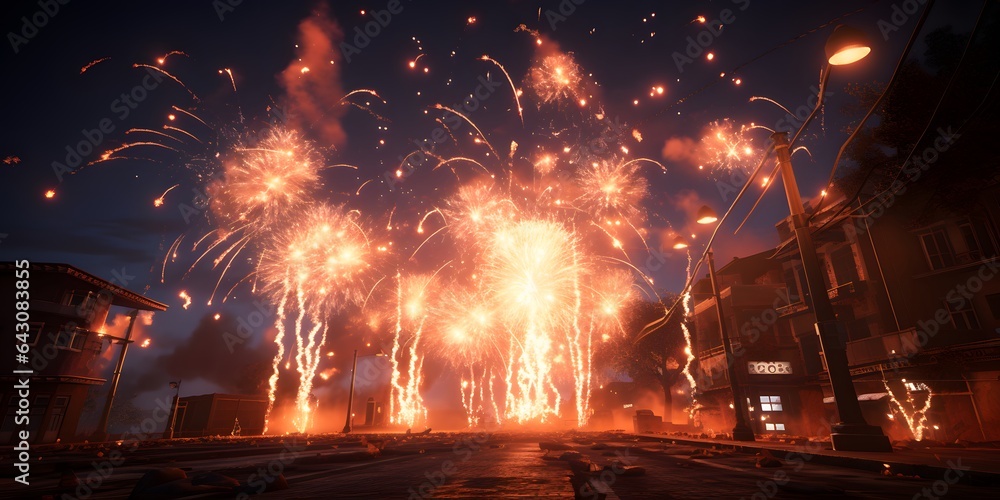 Fototapeta premium fireworks