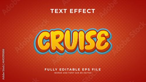 Cruise text effect