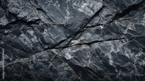 Wallpaper Mural grey and black rock texture with cracks. Close-up. Rough mountain surface. Stone granite background for design Torontodigital.ca