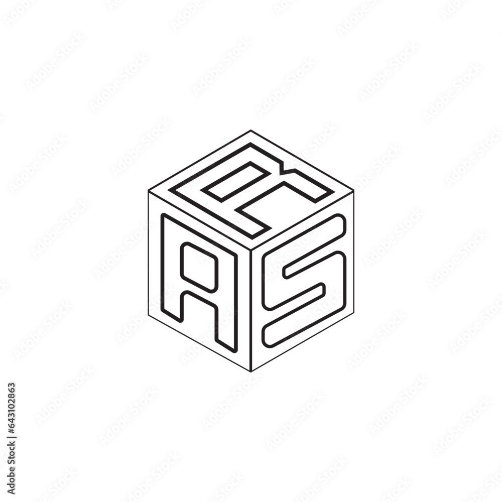 Letter logo design in Cube Letter logo design in Cube