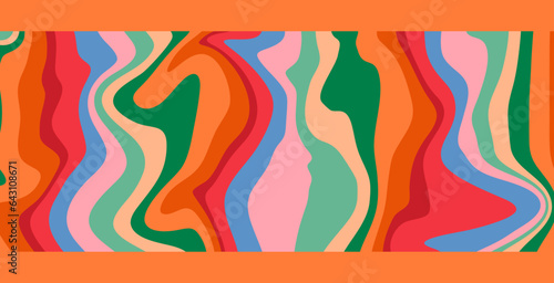 trend swirl abstract vintage orange background, summer background website template