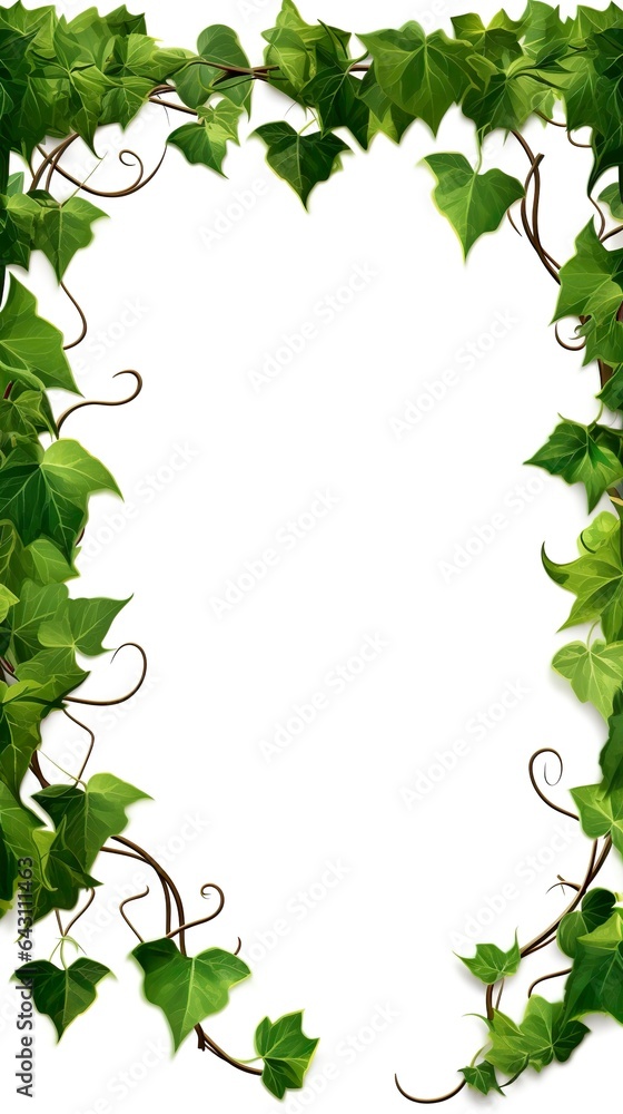 Ivy, ivy branches and ivy tendril